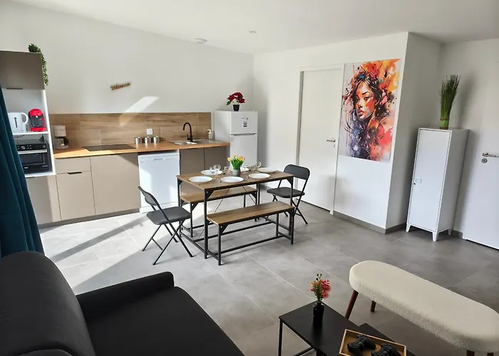 Néphélie Votre Cocon Confort Aux Portes Du Puy Dufou - Climatisé, Terrasse, Parking Hébergement de vacances Les Épesses